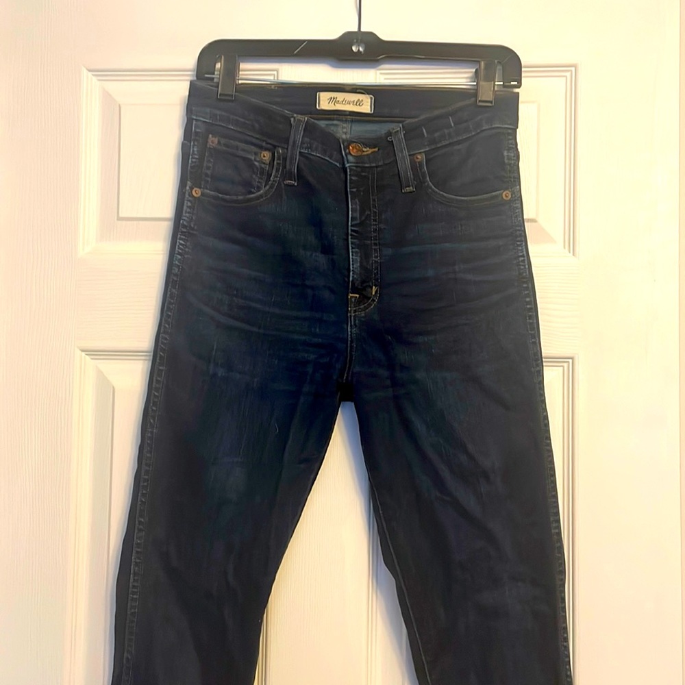 Madewell 10” high rise skinny jeans